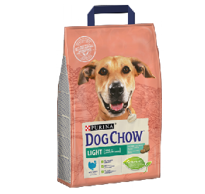 Purina Dog Chow Light Adult, indyk 2,5 kg