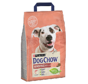 Purina Dog Chow Sensitive Adult, łosoś 2,5 kg