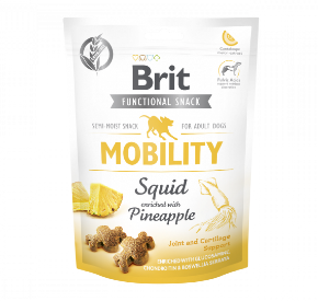 BRIT CARE DOG FUNCTIONAL SNACK MOBILITY SQUID Ruchowość, kalmary