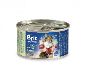 Brit Premium by Nature Turkey with Lamb indyk z jagnięciną 200 g