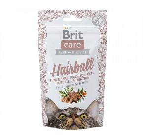 Brit Care Cat Snack Hairball kule włosowe 50 g