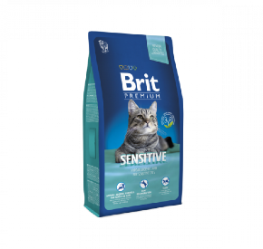 BRIT PREMIUM CAT SENSITIVE koty dorosłe/wrażliwe 1,5 kg
