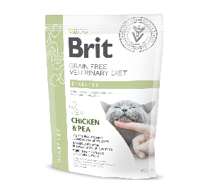 Brit Grain Free Veterinary Diets Cat Diabetes 400 g