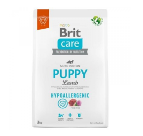 BRIT CARE PUPPY LAMB & RICE hipoalergiczna/szczenięta/wszystkie rasy JAGNIĘCINA I RYŻ 3 kg