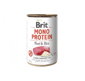 BRIT MONO PROTEIN BEEF & RICE wołowina i ryż 400 g