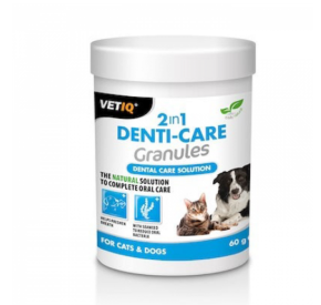 VETIQ 2in1 Denti-Care Ochrona zębów 60 g granulki