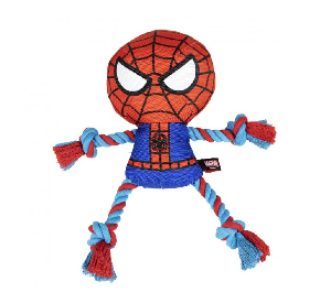 Zabawka ze sznurem Spiderman