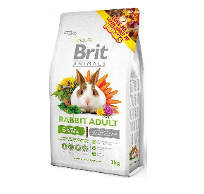 BRIT ANIMALS RABBIT ADULT COMPLETE Karma dla królika 300 g