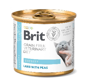Brit Grain Free Veterinary Diets Cat Obesity 200 g