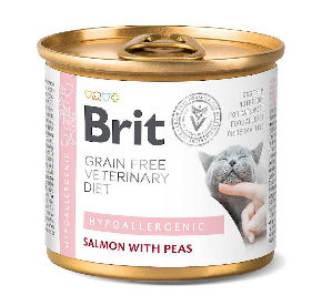 Brit Grain Free Veterinary Diets Cat Hypoallergenic 200 g