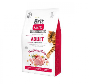 BRIT CARE CAT GRAIN FREE ADULT ACTIVITY SUPPORT bezzbożowa/koty dorosłe/wychodzące, aktywne WSPARCIE AKTYWNOŚCI 7 kg