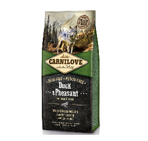 Carnilove Duck & Pheasant For Adult Dog bezzbożowa/kaczka, bażant/psy dorosłe 1,5 kg