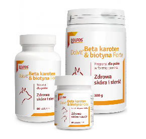 Dolvit Beta karoten & biotyna forte 90 tabletek