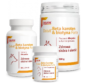 Dolvit Beta karoten & biotyna forte 90 tabletek mini