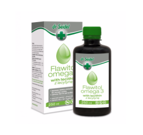dr Seidel Flawitol Omega 3 z lecytyną 250 ml