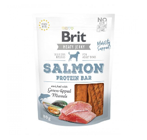 Brit Jerky Snack Salmon Protein bar