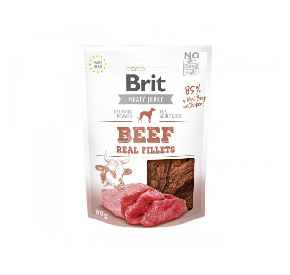 Brit Jerky Snack Beef and chicken Fillets 80 g
