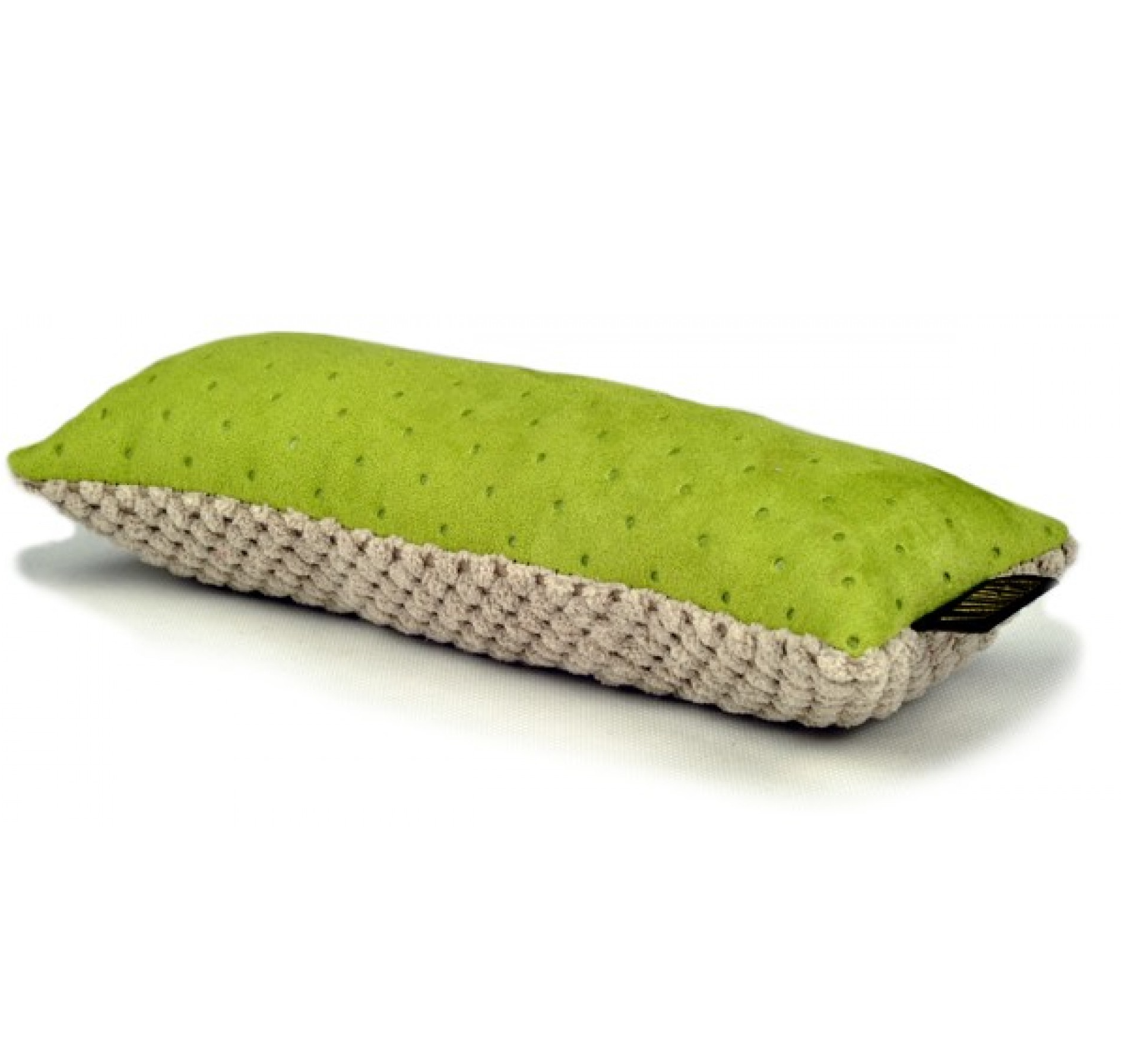 LAUREN design Zabawka FUN zielona pikowana + beżowa 17/5 cm