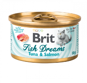 Brit Cat Fish Dreams Tuna & Salmon tuńczyk i łosoś 80 g