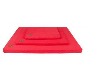 LAUREN design Materac DEMI czerwony pikowany 85/70 cm