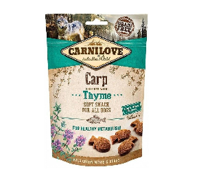 Carnilove Semi-Moist Snack Carp & Thyme tymianek/zdrowy metabolizm 200 g