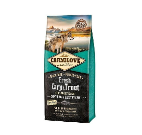 Carnilove Dog Fresh Carp & Trout bezzbożowa/karp, pstrąg/psy dorosłe 12 kg