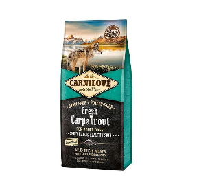Carnilove Dog Fresh Carp & Trout bezzbożowa/karp, pstrąg/psy dorosłe 1,5 kg