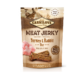 Carnilove Meat Jerky Turkey & Rabbit indyk, królik 100 g