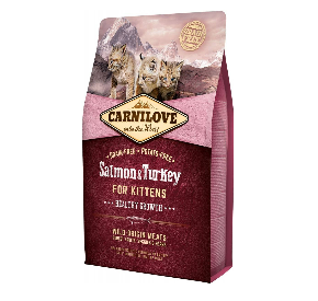 Carnilove Cat Salmon & Turkey For Kittens bezzbożowa/łosoś, indyk/kocięta 2 kg