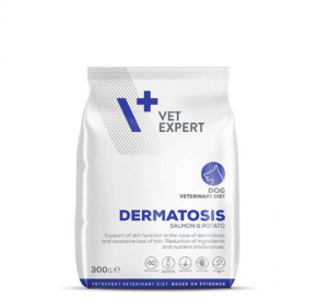 4T Veterinary Diet DERMATOSIS DOG Salmon & Potato 300 g