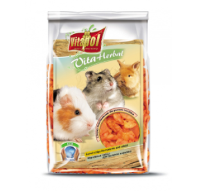 Vitapol VitaHerbal chipsy marchewkowe dla gryzoni i królika