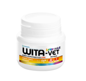 WITA-VET junior+adult 1 g 80 tabletek