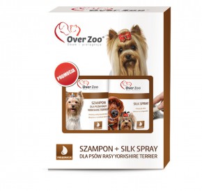 Zestaw dla psów rasy Yorkshire Terrier Szampon + Silk Spray